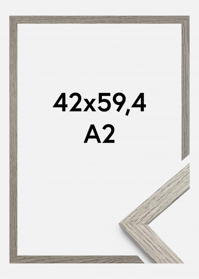 Ramme Stilren Akrylglass Grey Oak 42x59,4 cm (A2)