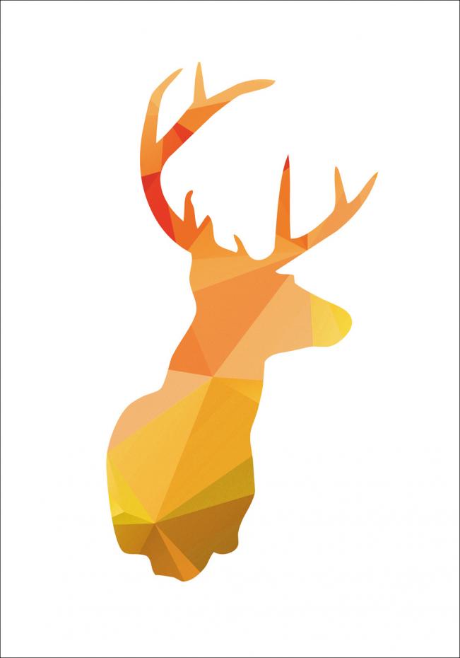 Deer - Hstfarger Plakat