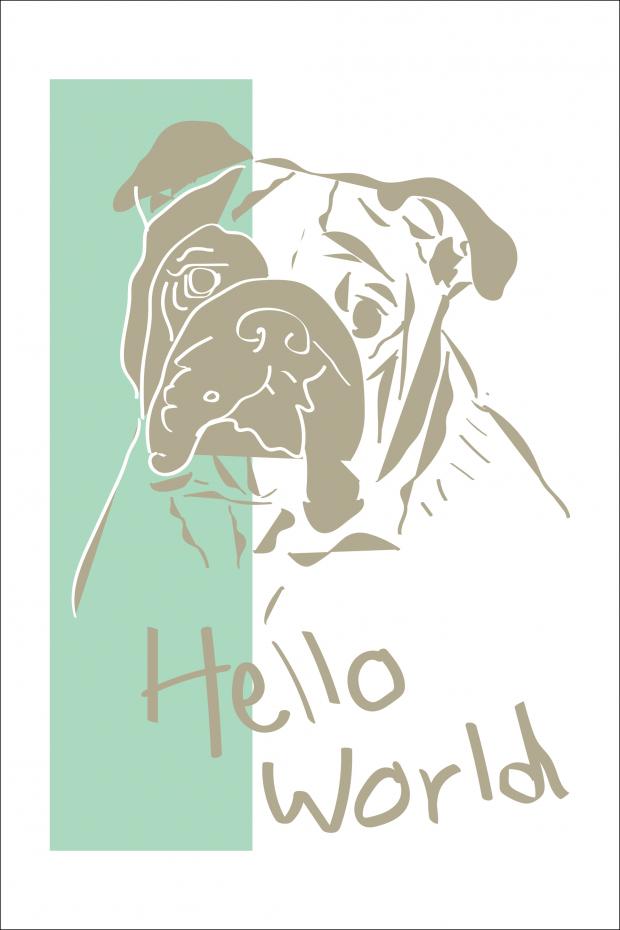 Bulldog Plakat