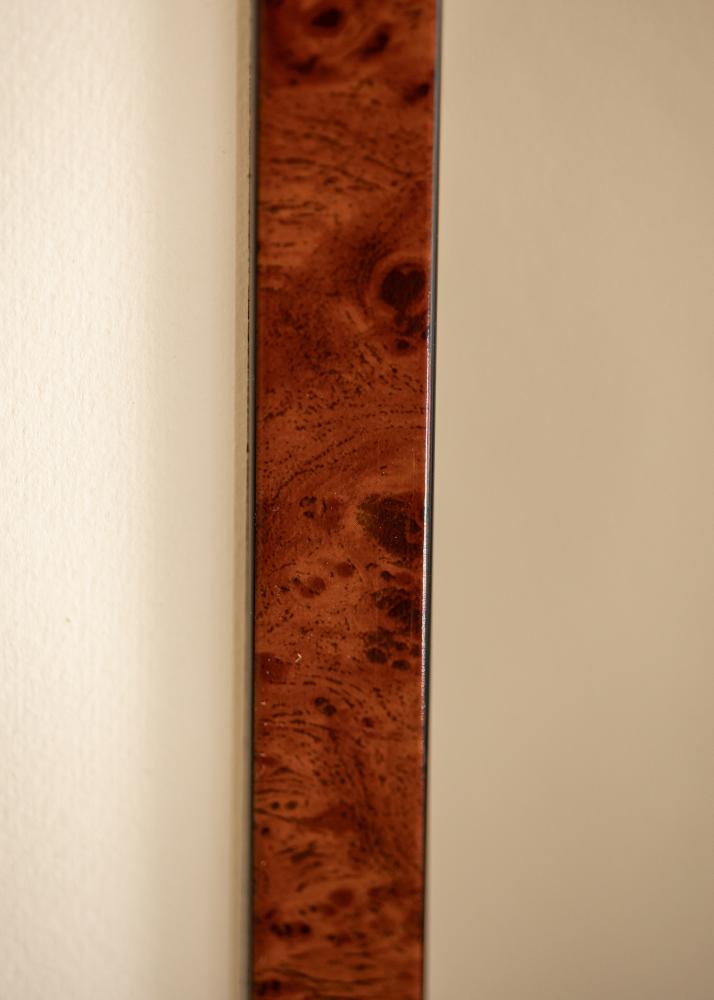 Ramme Hermes Akrylglass Burr Walnut 40x60 cm