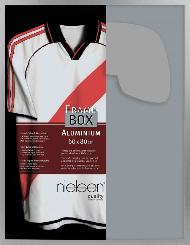 Ramme Nielsen Box II Sølv 60x80 cm
