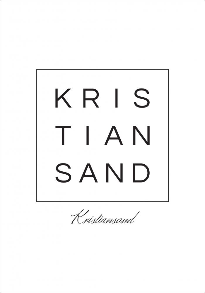 Kristiansand - Poster