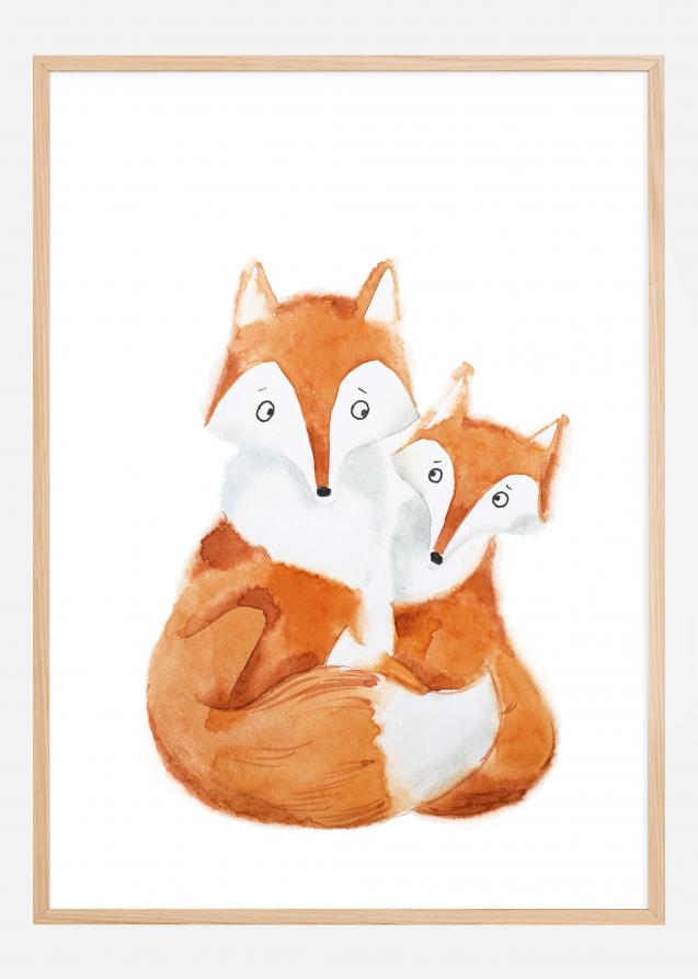 Fox Family Plakat
