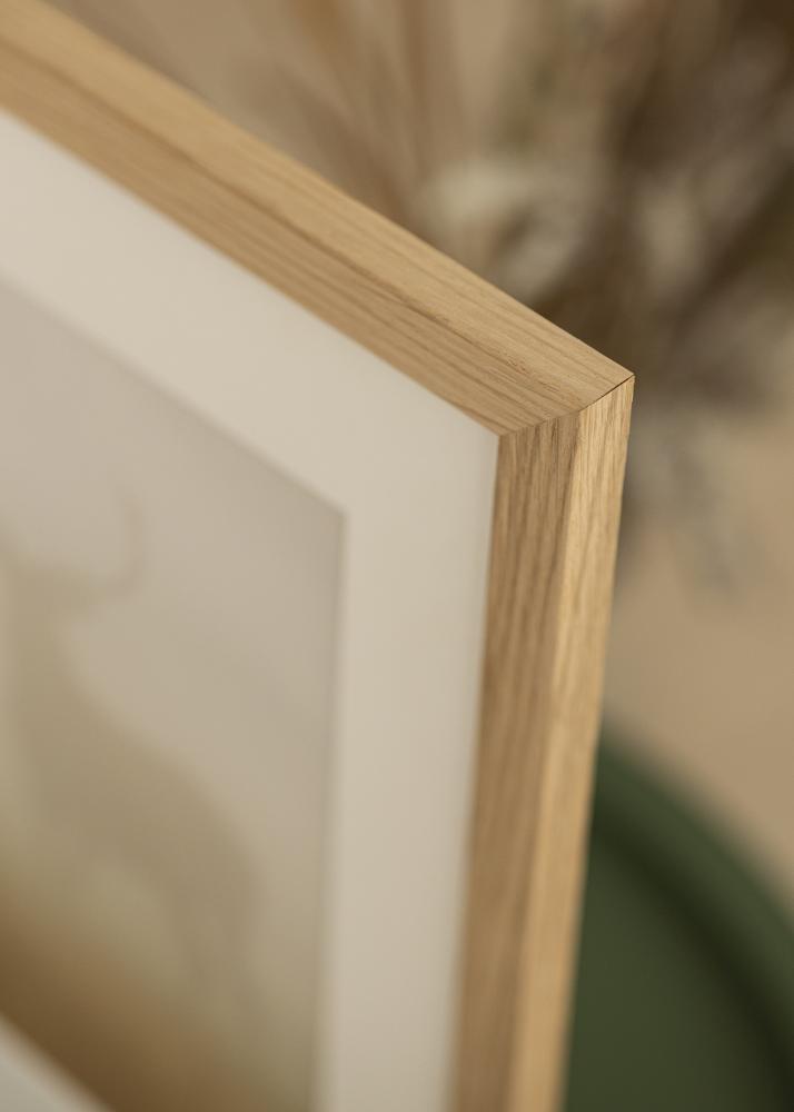 Ramme Oak Wood Akrylglass 50x70 cm