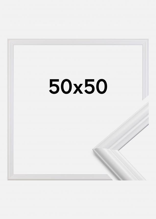 Ramme Siljan Akrylglass Hvit 50x50 cm