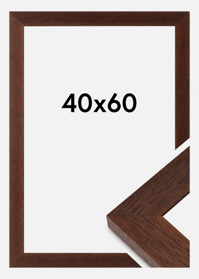 Ramme Juno Akrylglass Teak 40x60 cm