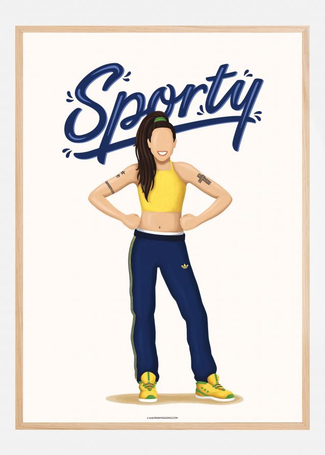 Sporty Spice Plakat
