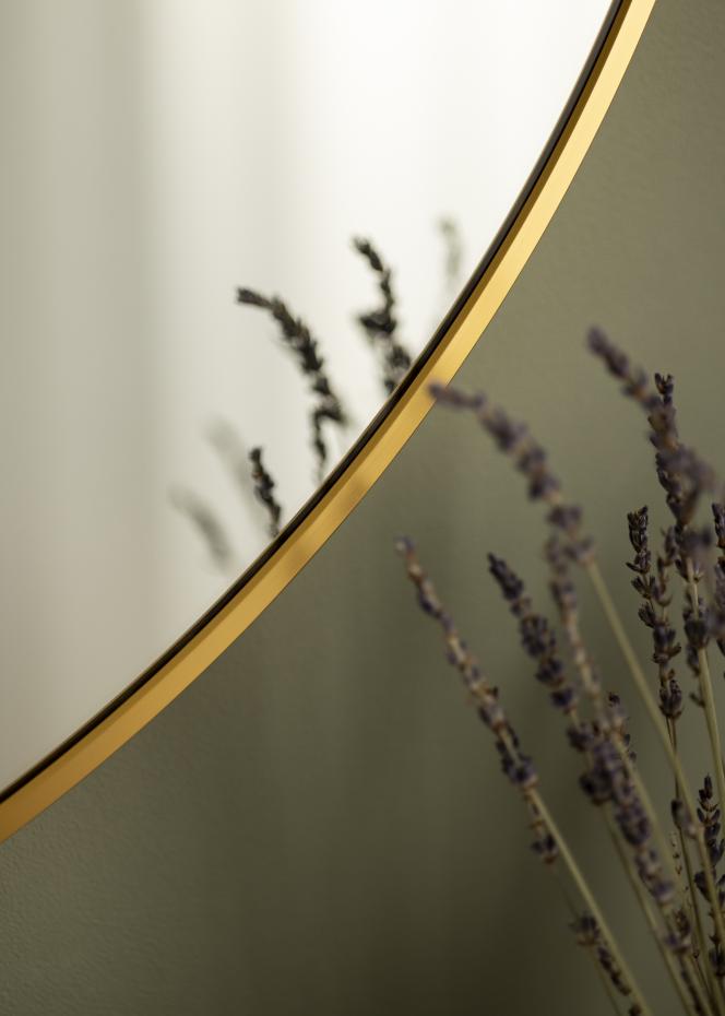 KAILA Round Mirror - Edge Gold 90 cm 