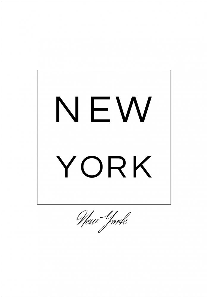 New York poster Plakat