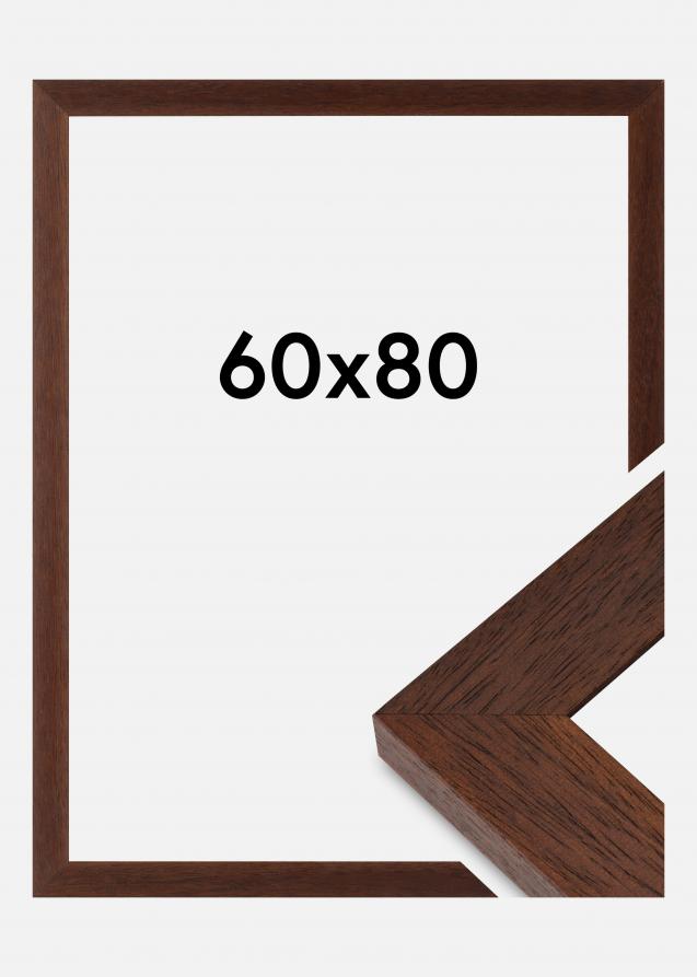 Ramme Juno Akrylglass Teak 60x80 cm