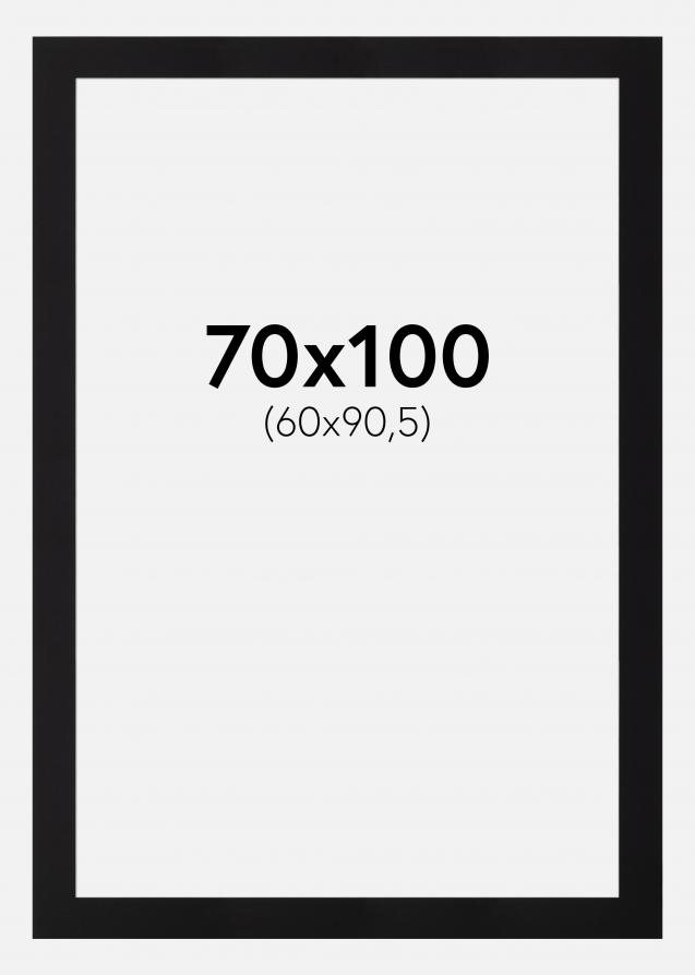 Passepartout Canson Svart (Hvit kjerne) 70x100 cm (60x90,5)