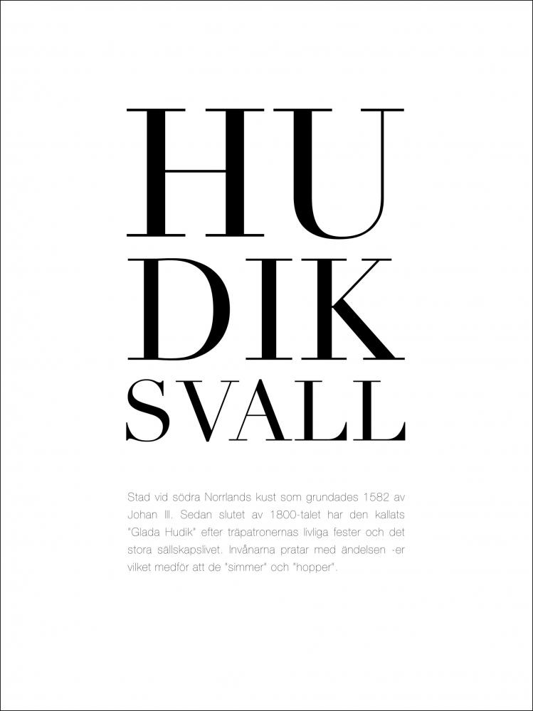 By - Hudiksvall Plakat