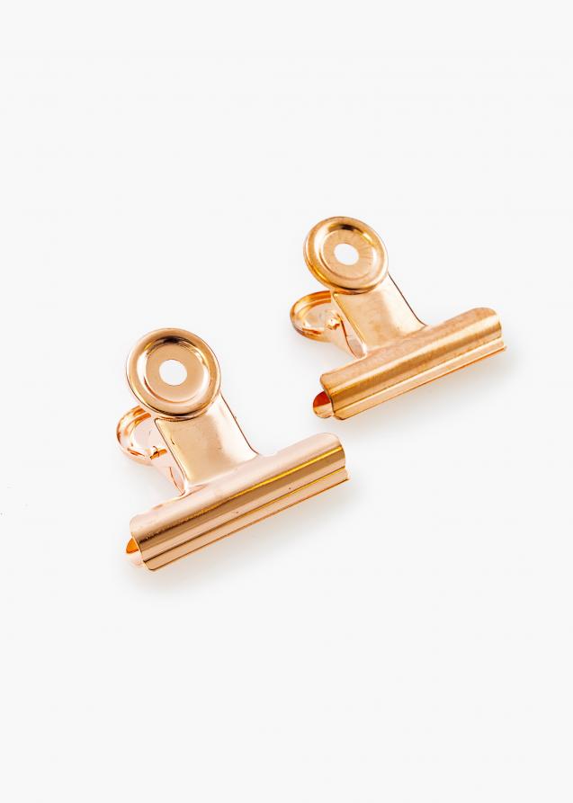 KAILA Poster Clip Rose Gold 50 mm - 2-p