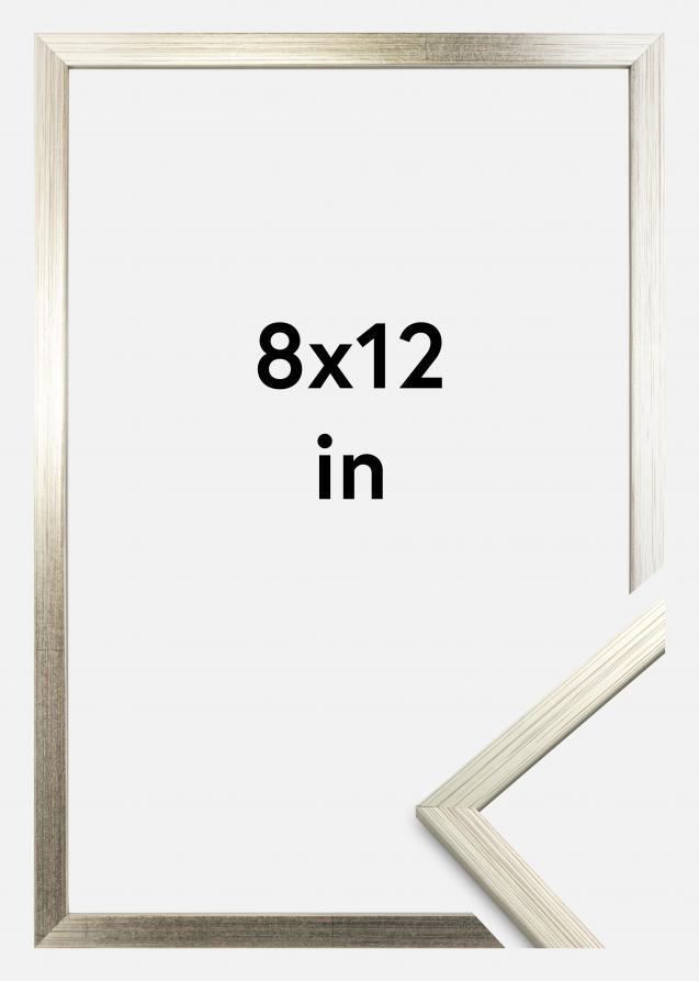 Ramme Edsbyn Akrylglass Sølv 8x12 inches (20,32x30,48 cm)