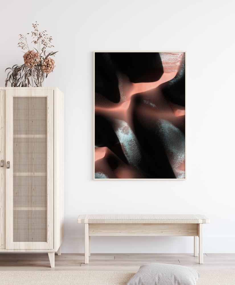 Abstract Pink Cave Plakat