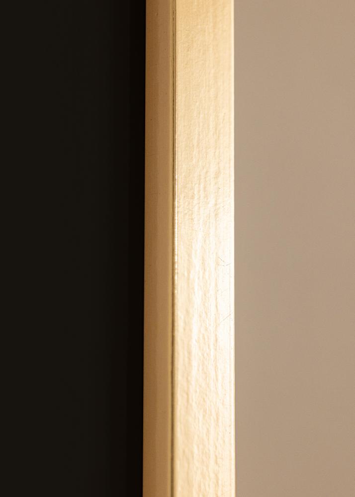 Ramme Trendy Gull 40x50 cm - Passepartout Svart 29,7x42 cm (A3)