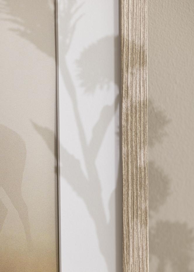 Ramme Stilren Akrylglass Greige Oak 40x50 cm