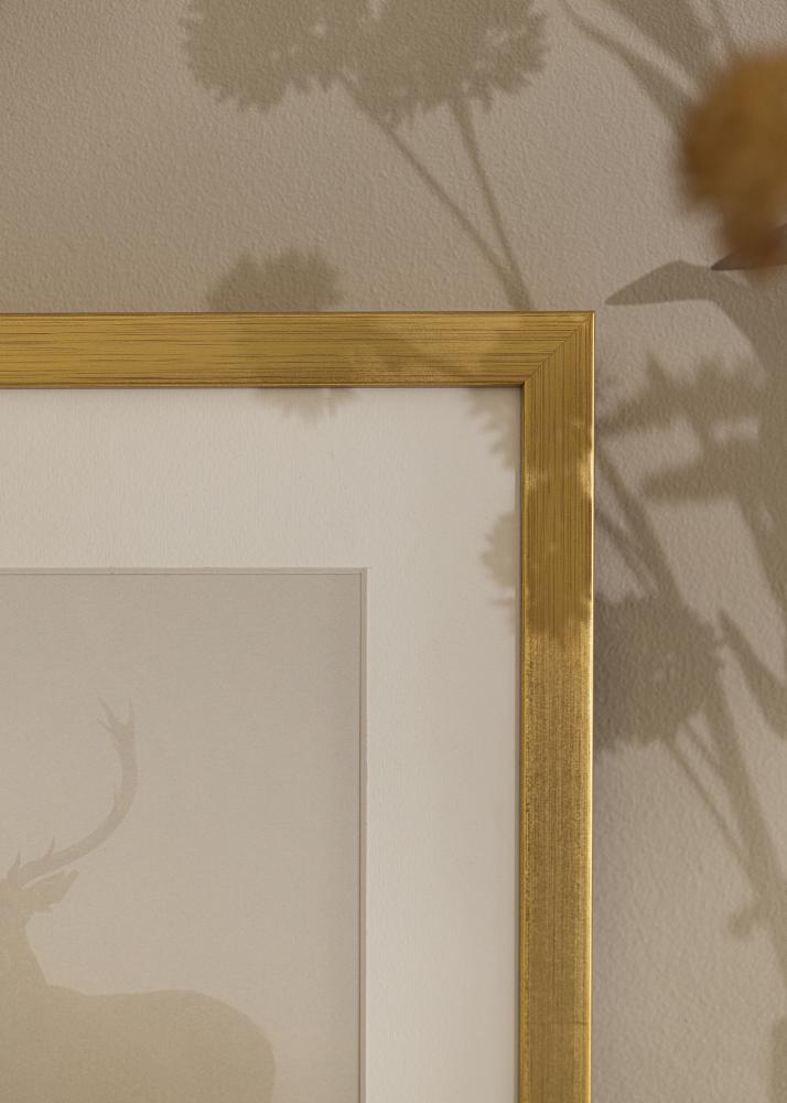 Ramme Falun Akrylglass Gull 20x30 cm