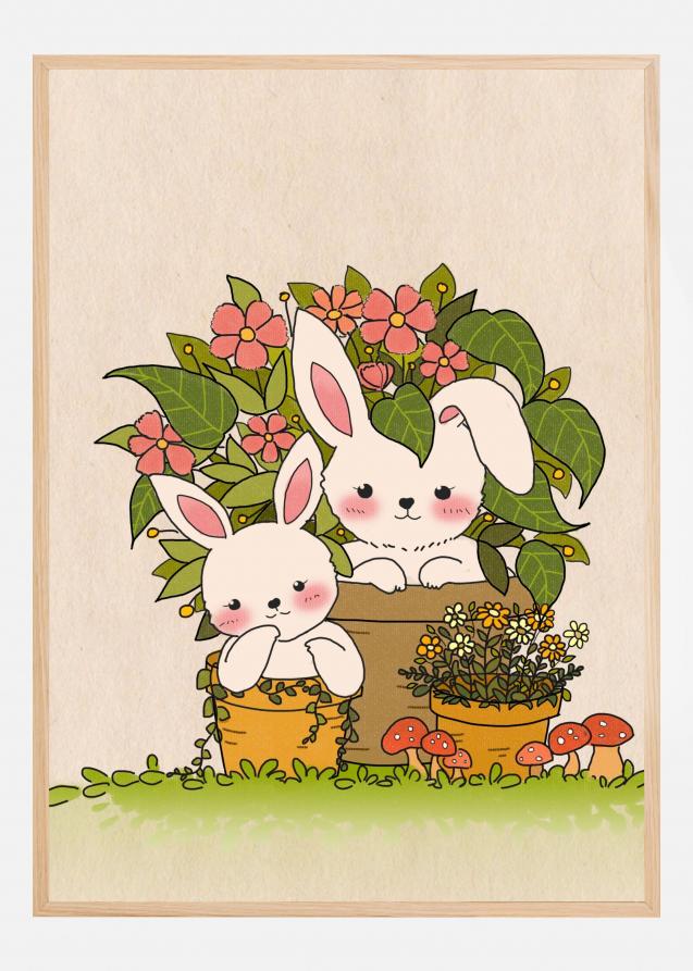 Couple Bunny Plakat