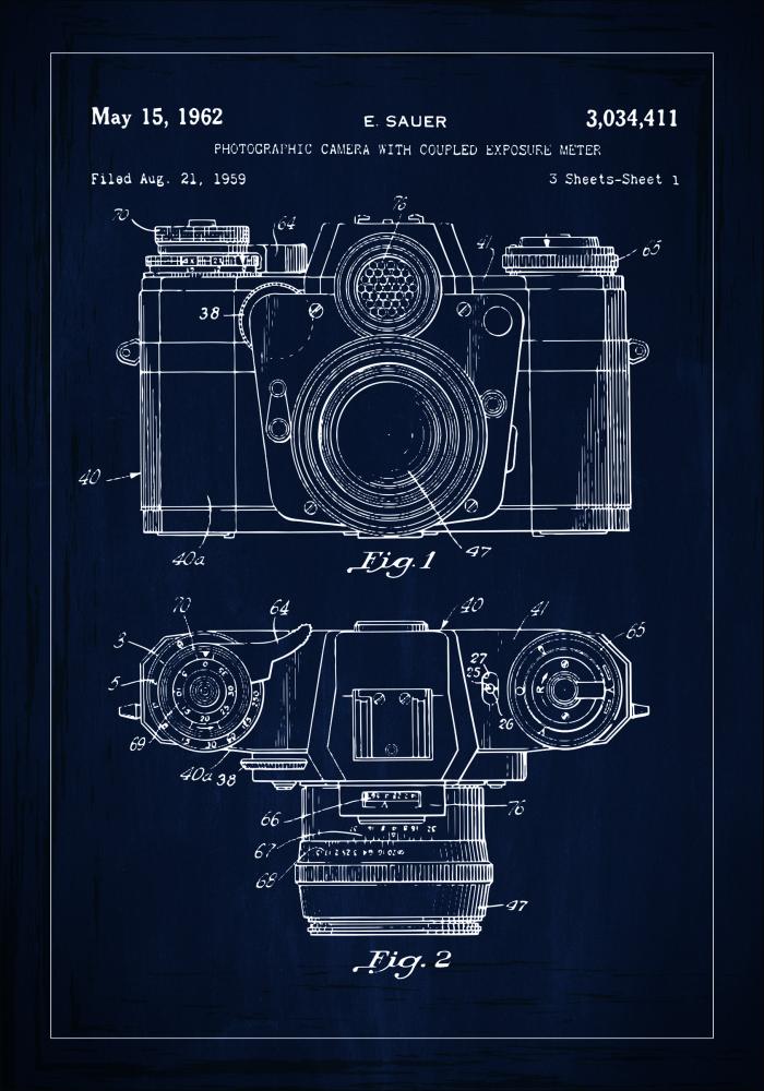 Patenttegning - Kamera I - Bl