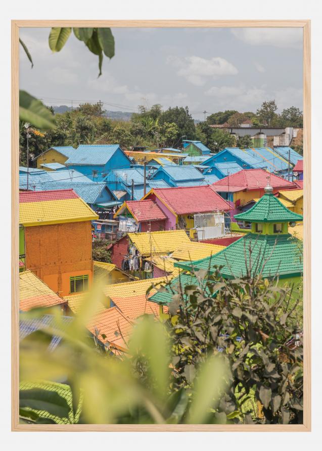 Colorful Village Plakat