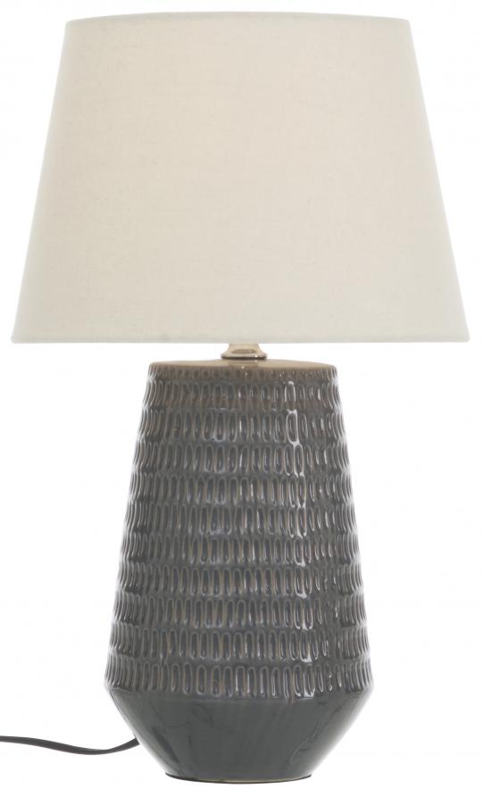 Bordlampe Mona Blå/Hvit
