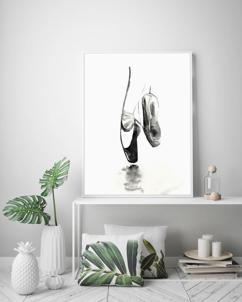 Ballerina Shoes - 30x40 cm