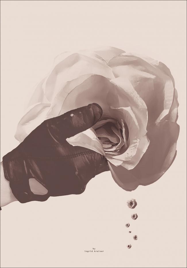 Rose drops Plakat