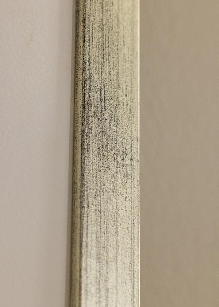 Ramme Stilren Slv 40x50 cm - Passepartout Hvit 29,7x42 cm (A3)