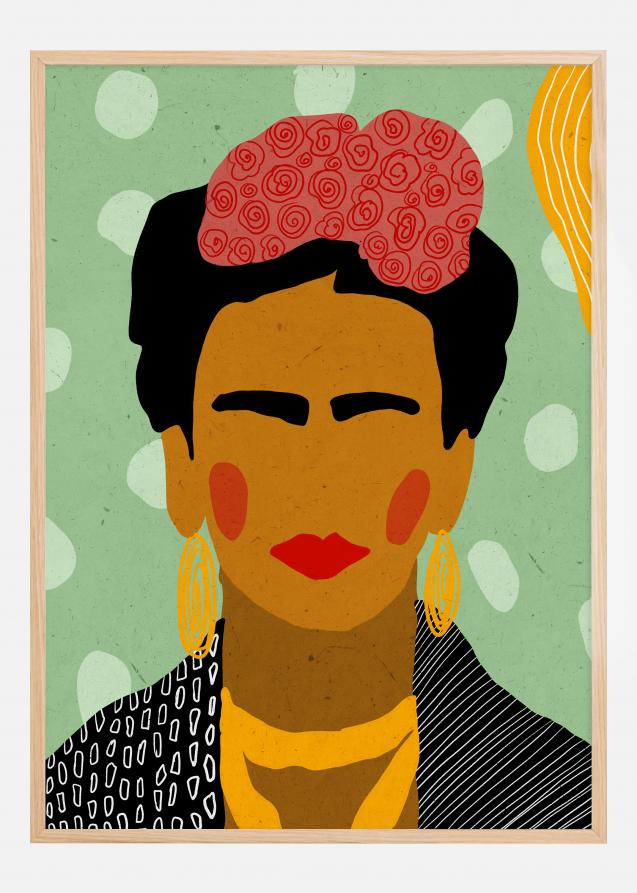 Frida Kahlo - A Girl Without Eyes Plakat