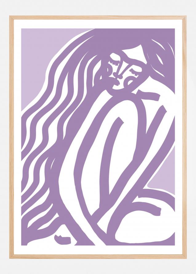 The Silence (Purple) Plakat
