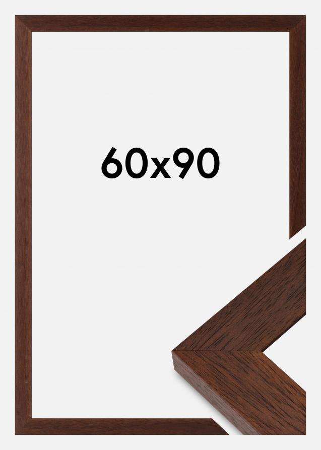 Ramme Juno Akrylglass Teak 60x90 cm