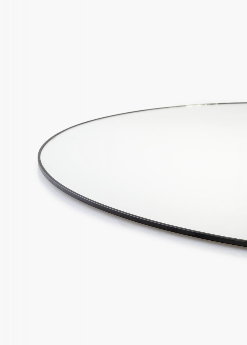 KAILA Round Mirror - Thin Black 70 cm Ø