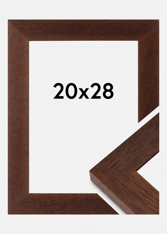 Ramme Juno Akrylglass Teak 20x28 cm