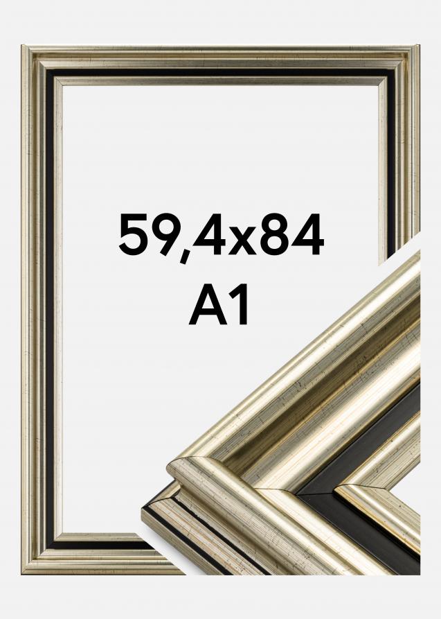 Ramme Gysinge Premium Sølv 59,4x84 cm (A1)