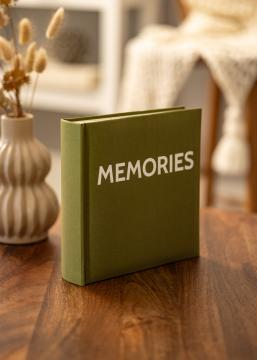 Memories Linen Album Grnn - 200 bilder i strrelse 10x15 cm