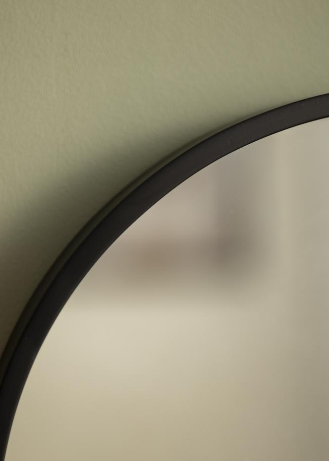 Speil Svart Sirkel 40 cm