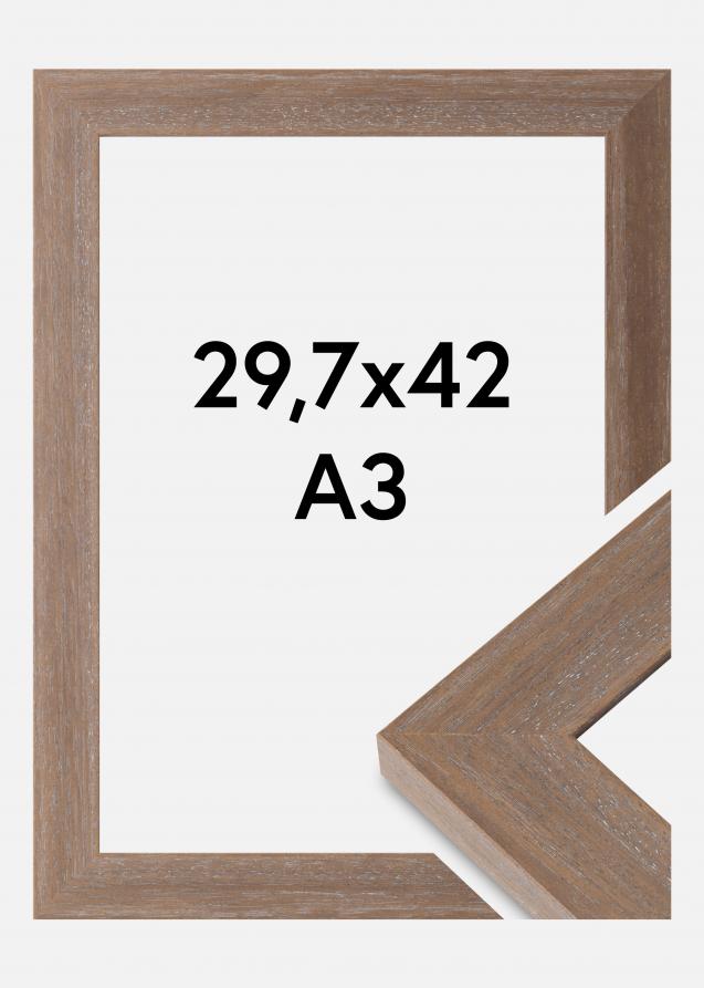 Ramme Juno Akrylglass Grå 29,7x42 cm (A3)