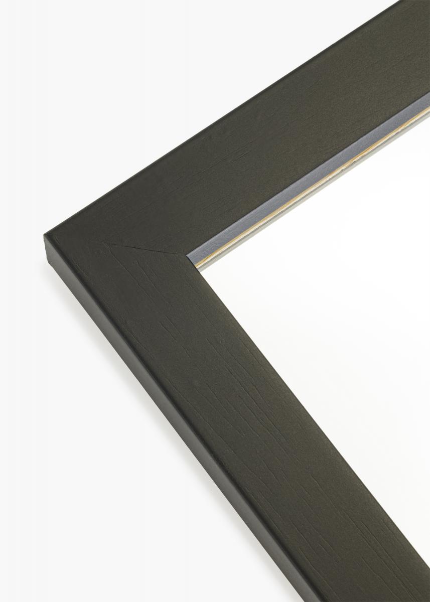 Speil Black Wood 50x70 cm