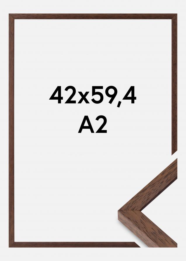 Ramme Ares Akrylglass Teak 42x59,4 cm (A2)
