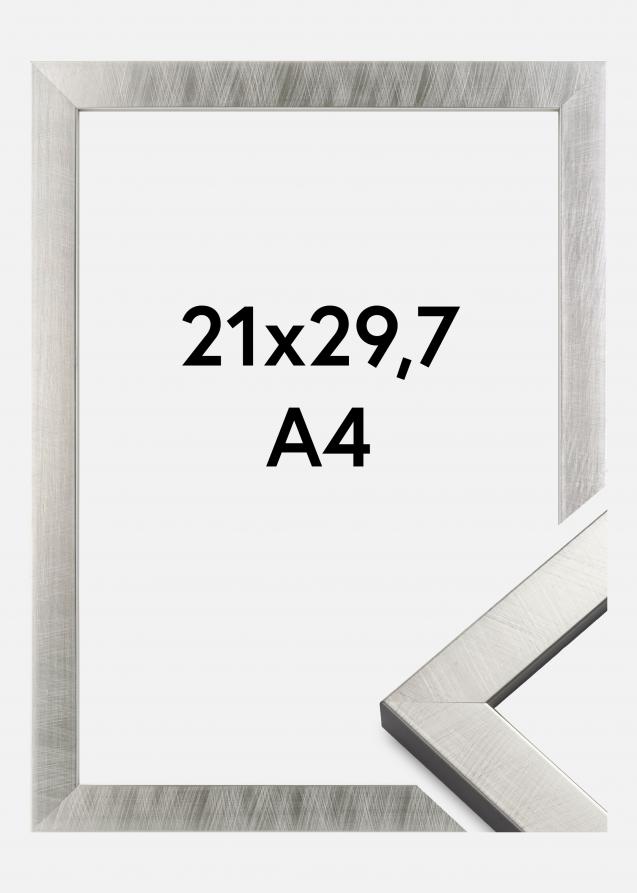 Ramme Uppsala Akrylglass Sølv 21x29,7 cm (A4)