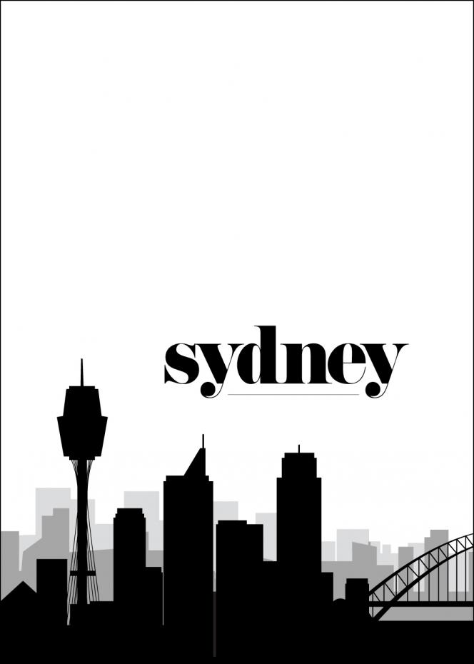 Sydney Skyline II Plakat