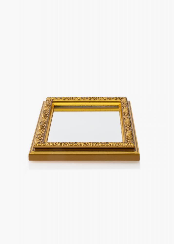Speil Nostalgia Gull 15x20 cm