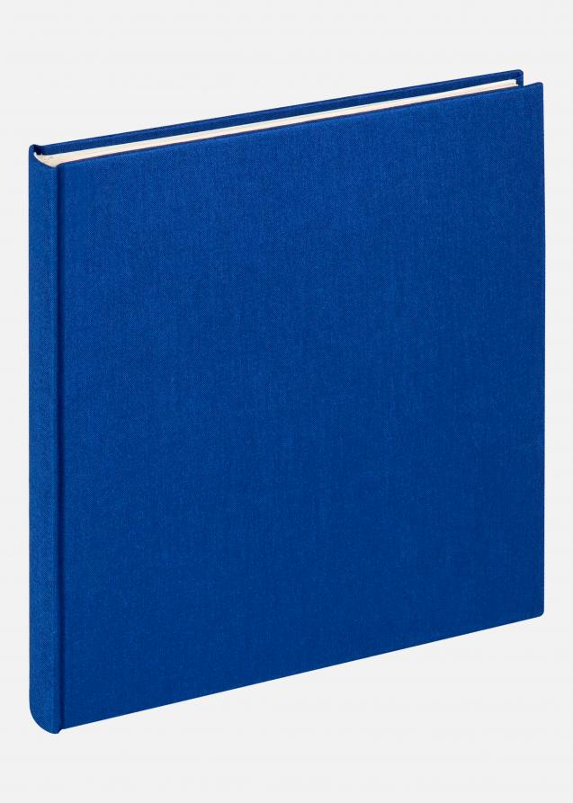 Cloth Album Blå - 22,5x24 cm (40 Hvite sider / 20 ark)
