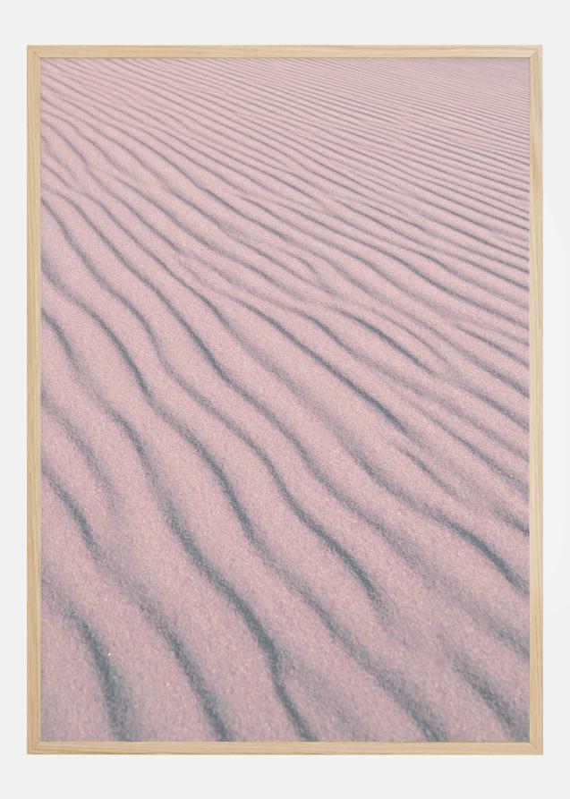 Pink Sandy Waves Plakat