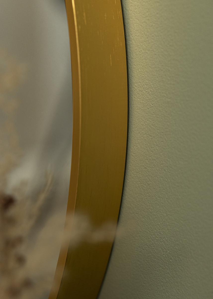 KAILA Round Mirror - Edge Gold 60 cm Ø