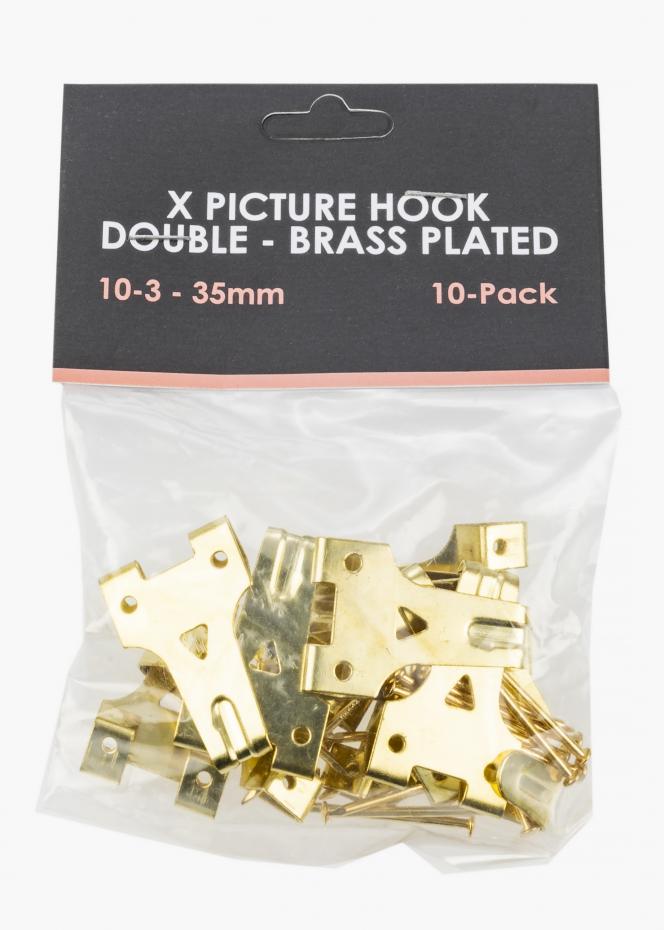 BGA X-krok 10-3, 35 mm Dobbel - 10-pack