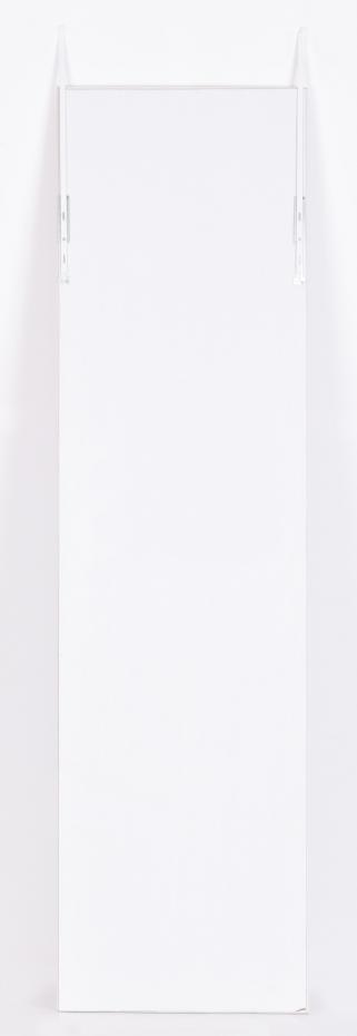 Speil Overdoor Hvit 34x126 cm
