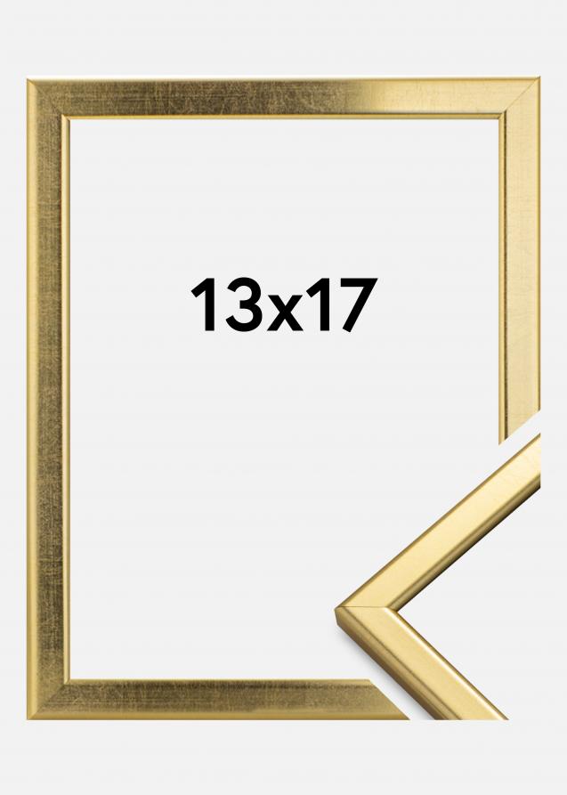 Ramme Slim Matt Antirefleksglass Gull 13x17 cm
