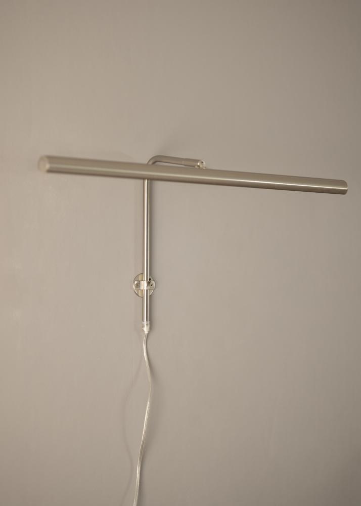 Gallery LED 60 cm for rammebredde +90 cm Maleribelysning - Nikkel